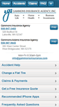 Mobile Screenshot of gammonsinsurance.com